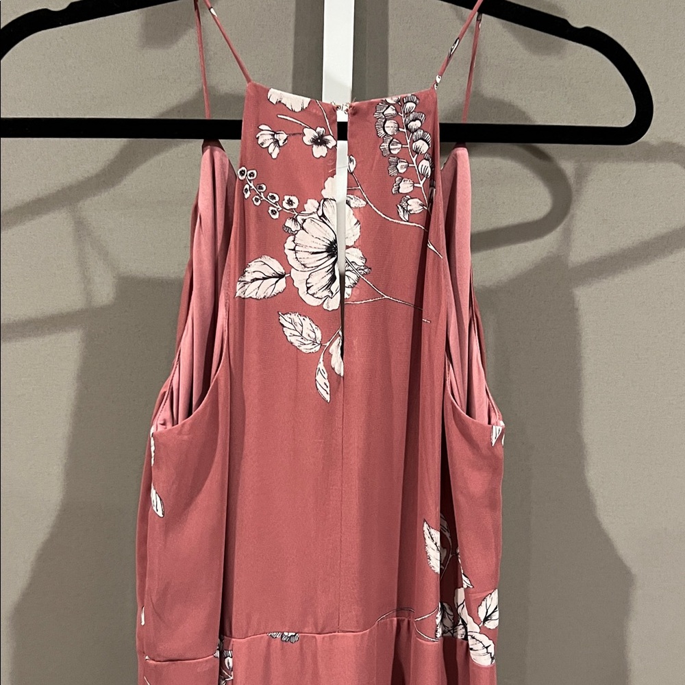 Express Mauve Floral Maxi Dress - Picture 5 of 5